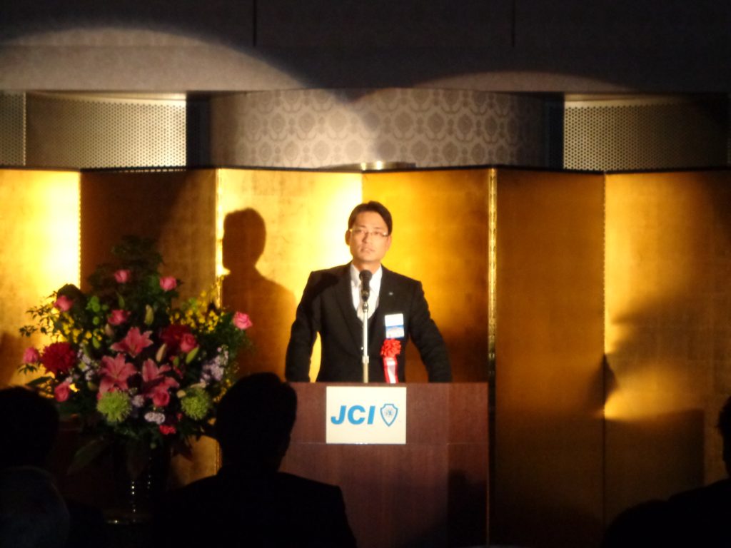 景山副委員長からのご挨拶